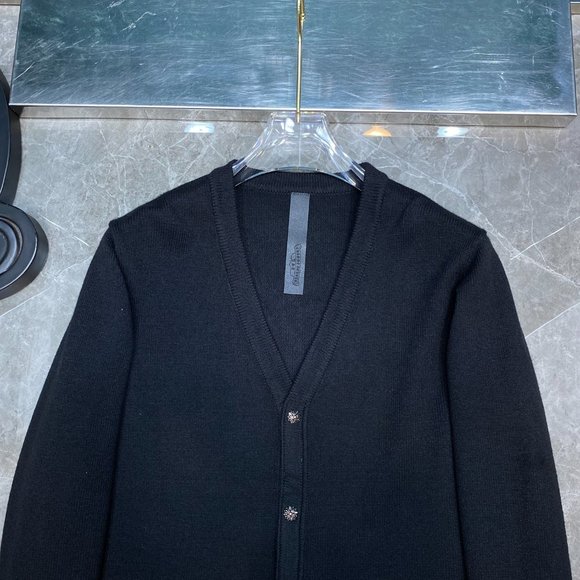 Chrome Hearts Fall/Winter cardigan sweater premium wool knit fabric - Picture 4 of 6